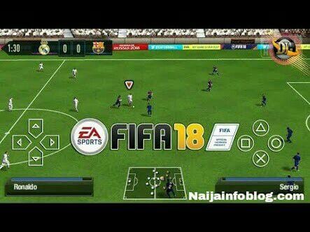 Fifa 2018 iso apk for ppsspp android device modded version 2